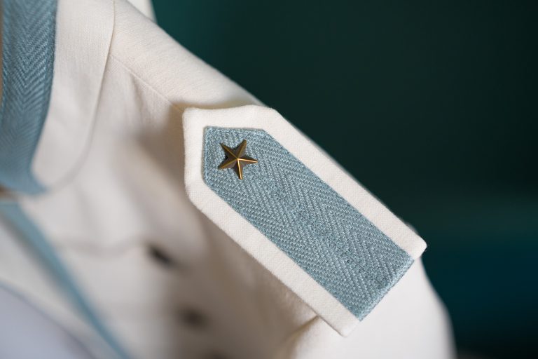 detalles de chaqueta de comunión