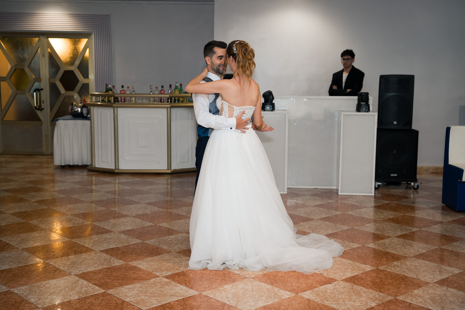 baile nupcial de novios