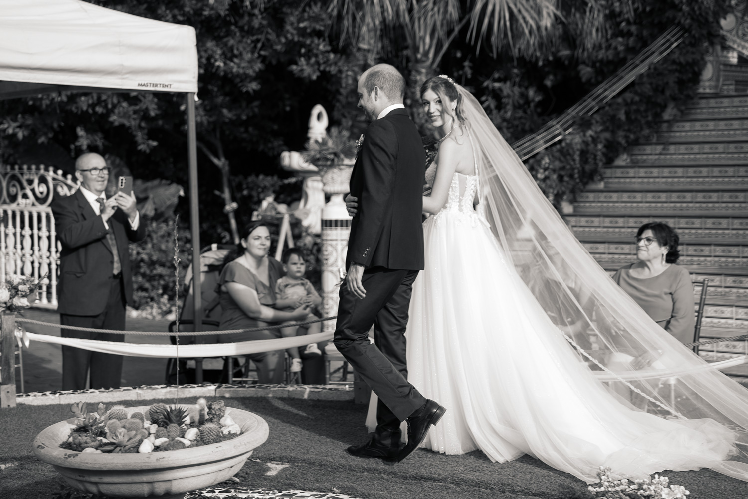 entrada de la novia a ceremonia