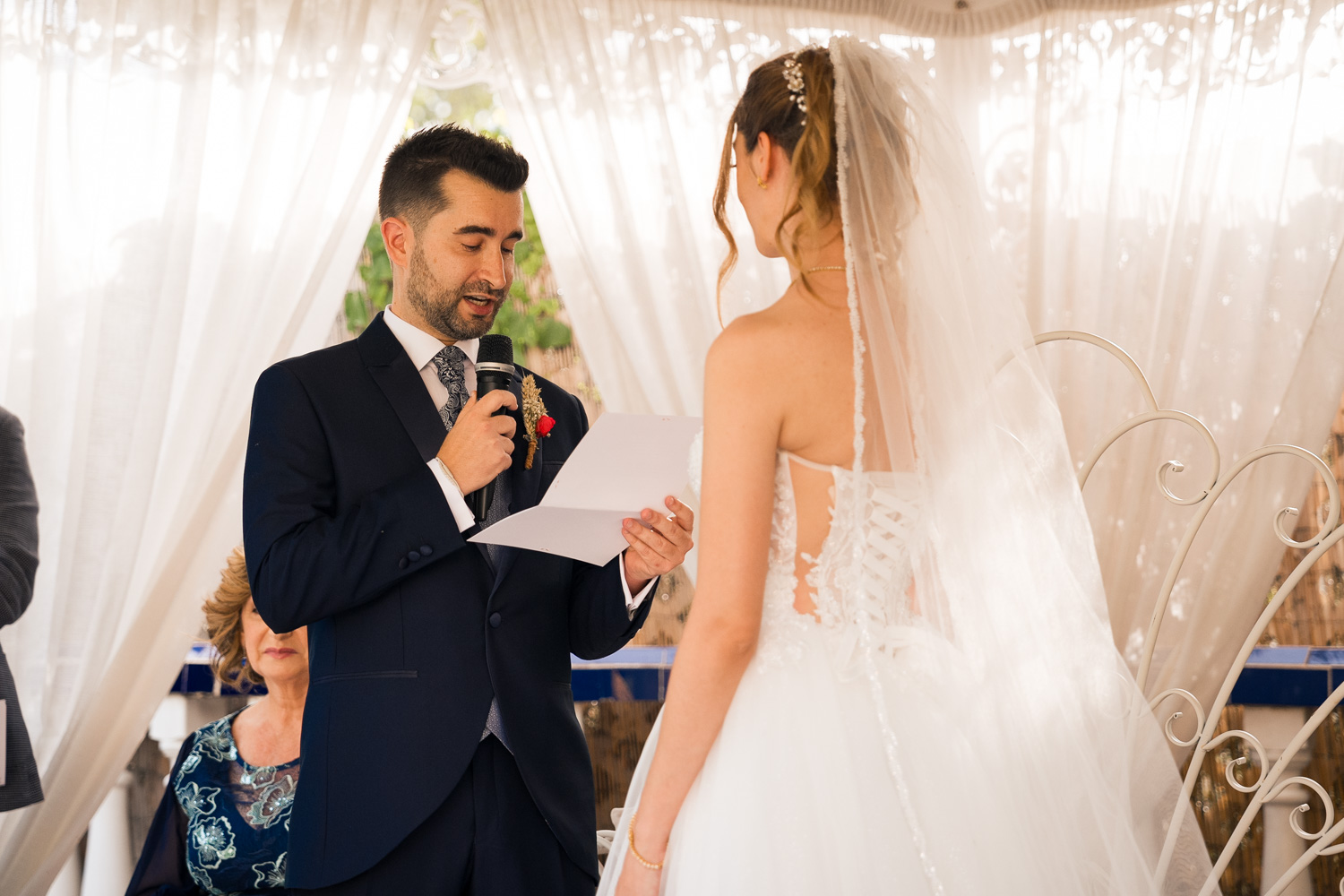 discurso de novio en ceremonia de boda