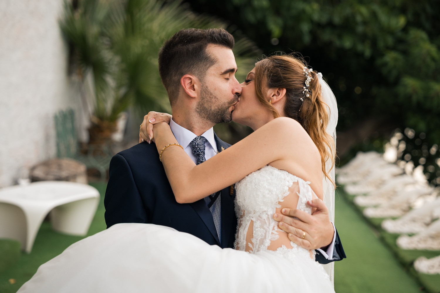 beso de novios